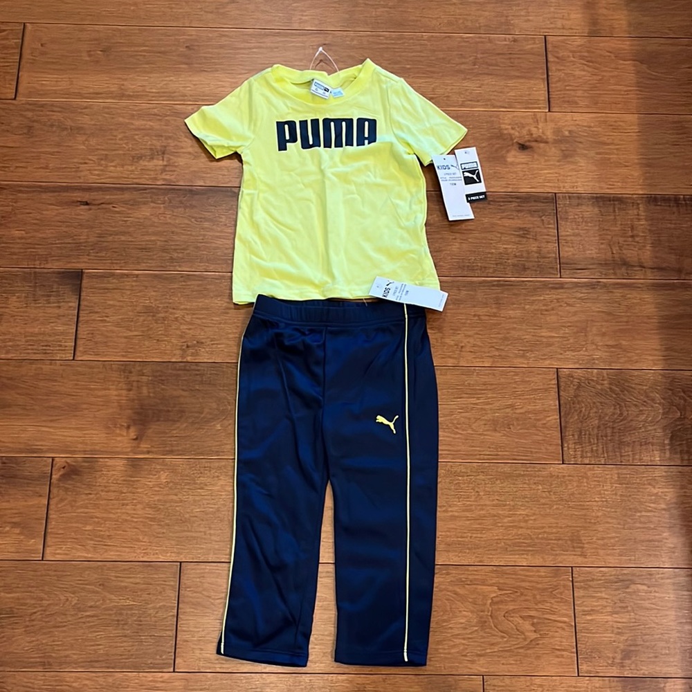 PUMA 2 piece athletic 18 months NEW